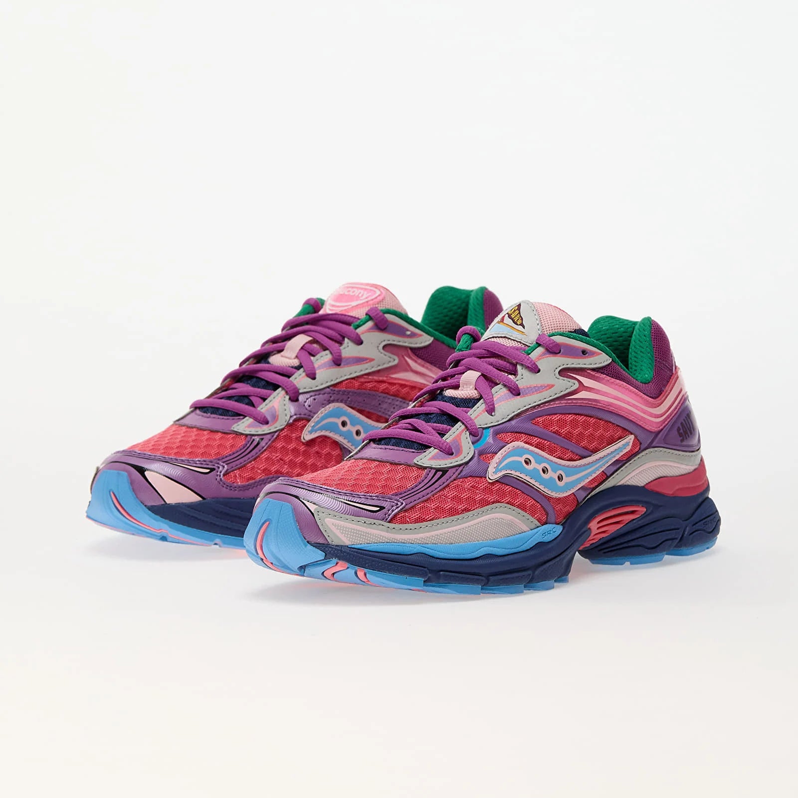 Saucony Omni 9 - Saumon et Bleu