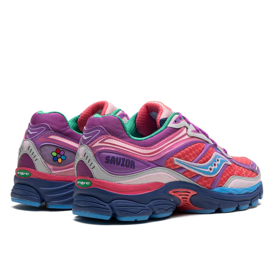 Saucony Omni 9 - Saumon et Bleu