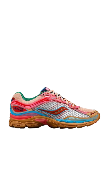 Saucony Omni 9 - Rose et marron