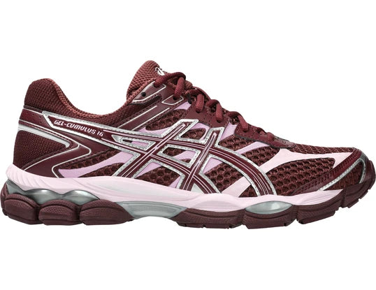 ASICS Gel-Cumulus 16 Bordeaux & Rose – Confort Running Femme